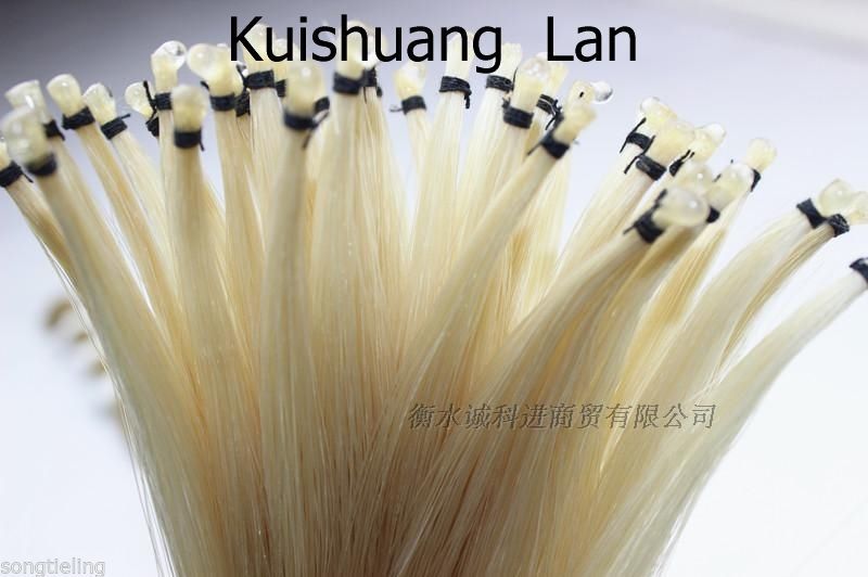 Violin Rosin Bow - High quality 12 hanks natural white