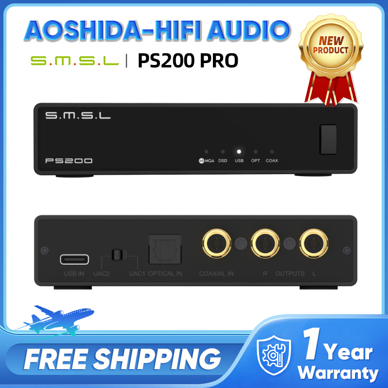 Music Audio Pro - SMSL PS200 PRO DAC Multifunctional Audio