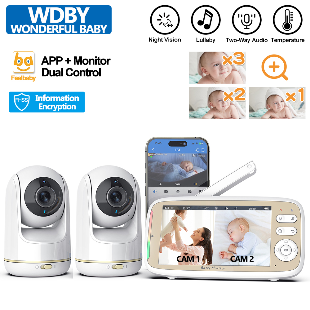 VB803 PRO Baby Monitor with 2p - огляд і ціна Audio X Music