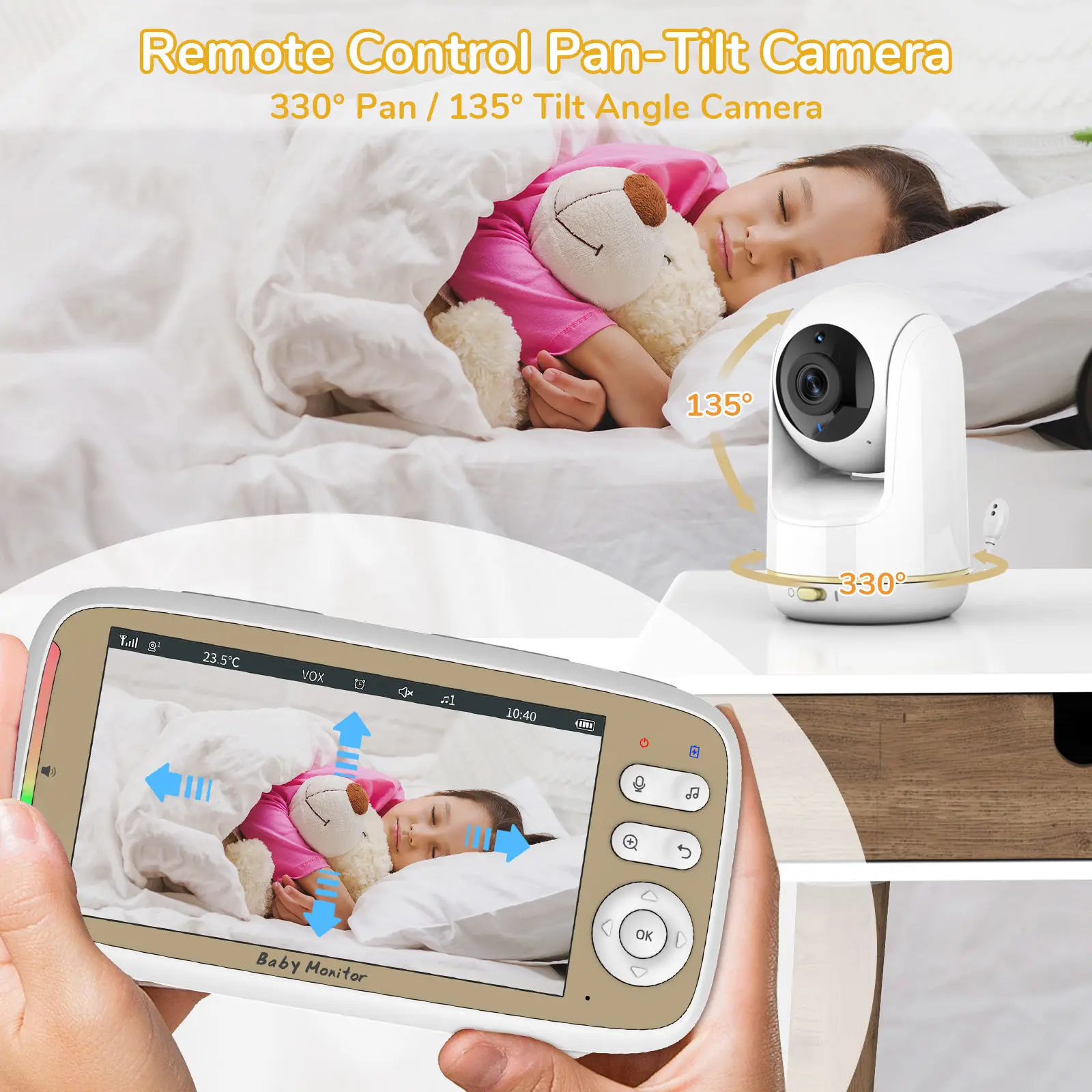 VB803 PRO Baby Monitor with 2p - огляд і ціна Audio X Music
