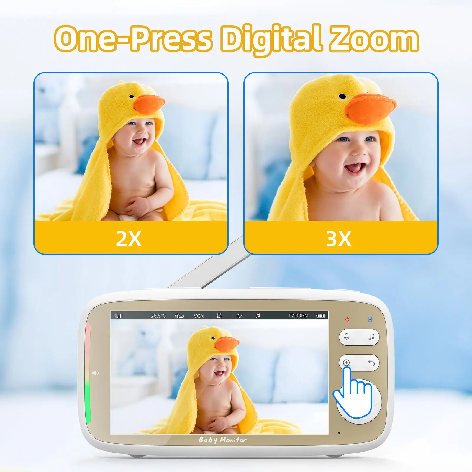 VB803 PRO Baby Monitor with 2p - огляд і ціна Audio X Music