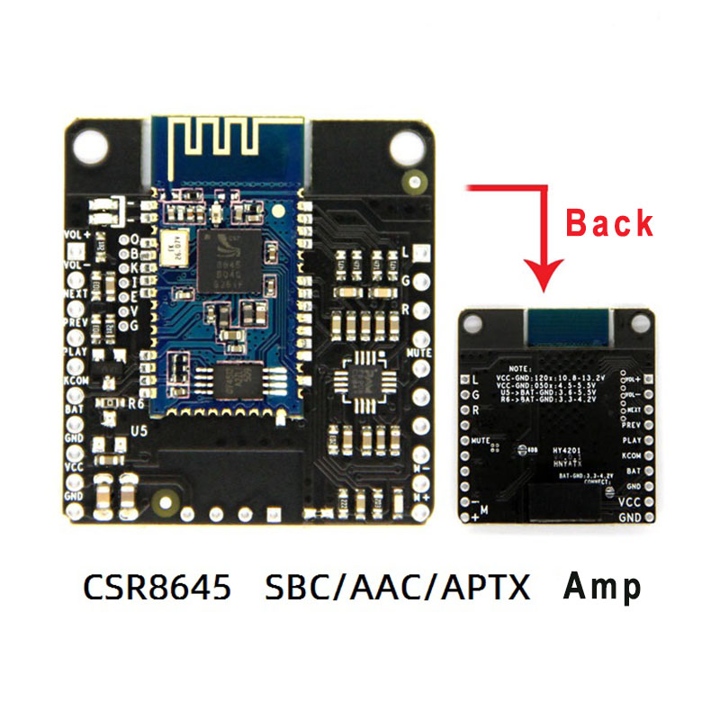 DC 12V/5V CSR8645 APT-X Lossle - огляд і ціна Audio X Music
