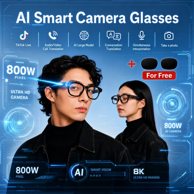 AI Smart Shooting Glasses, Sup - огляд і ціна Audio Music Online Free