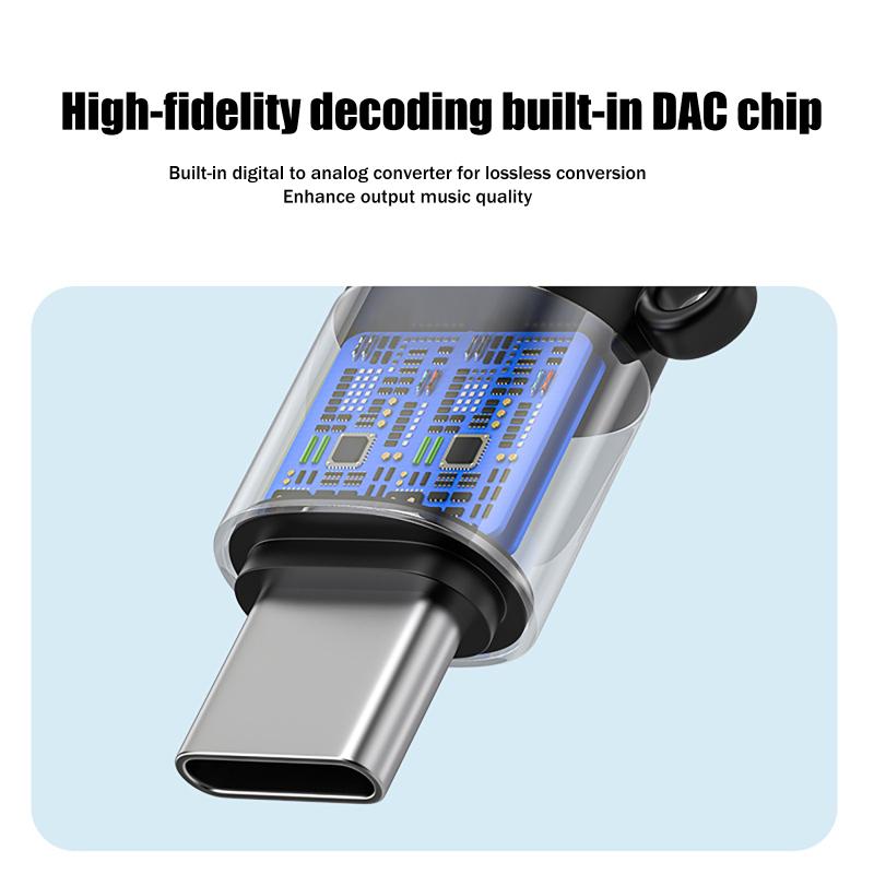 Type C to 3.5mm Jack DAC Decod - огляд і ціна Audio Music Online Free