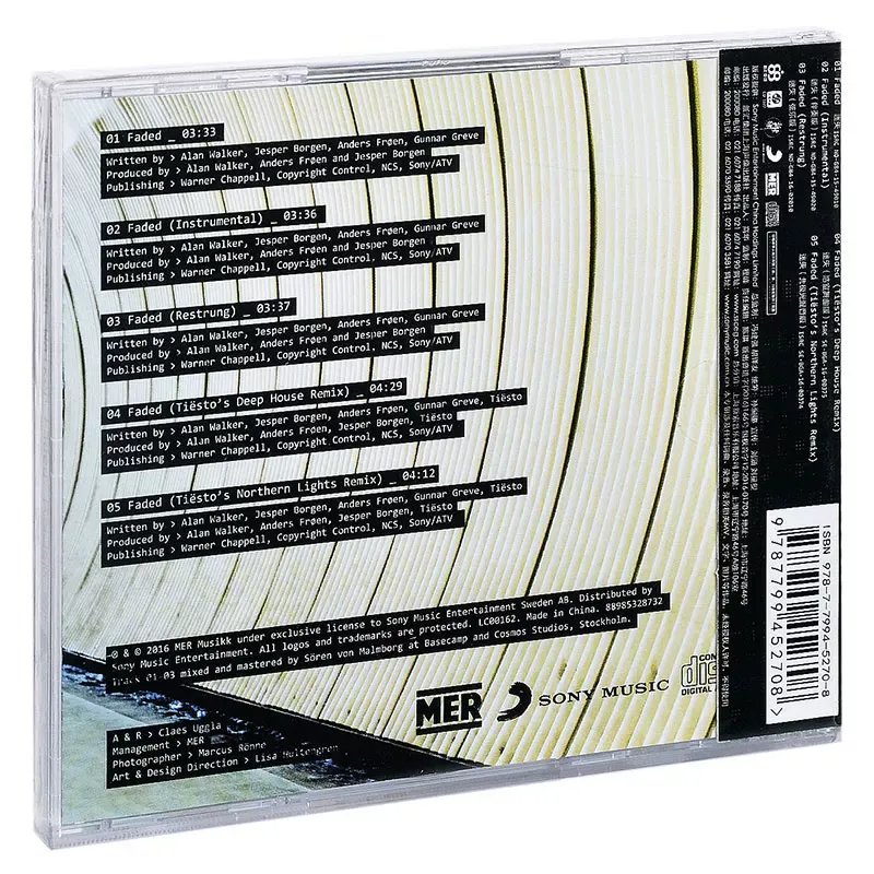 for Alan Walker Lost CD Album  - огляд і ціна Audio And Music