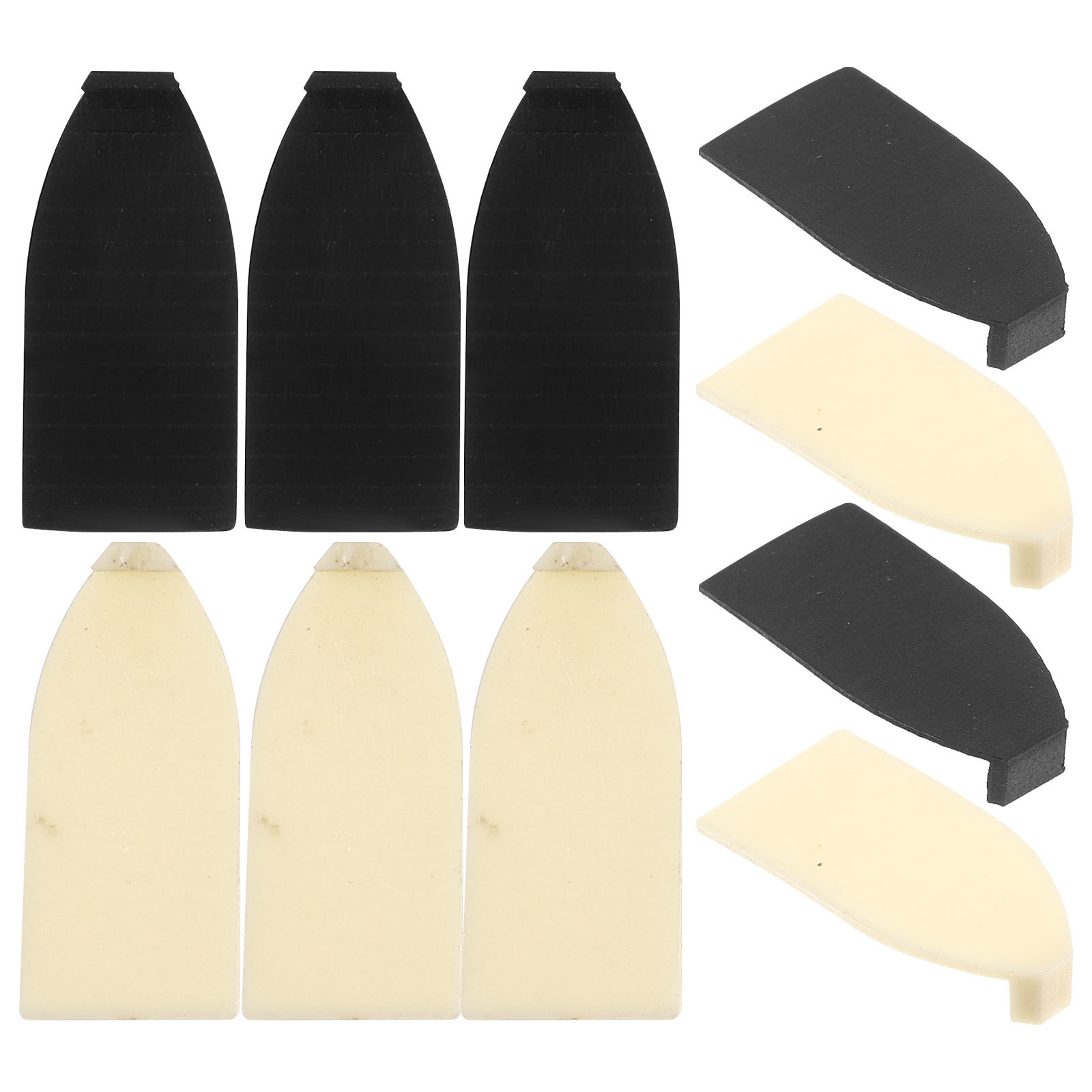 10Pcs Violin Bow Pads Plastic  - огляд і ціна Violin Rosin Bow
