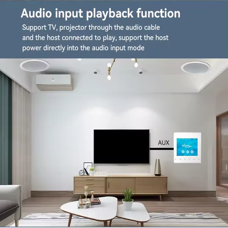 Home Bluetooth Wall Amplifier  - огляд і ціна Audio Music System For Home