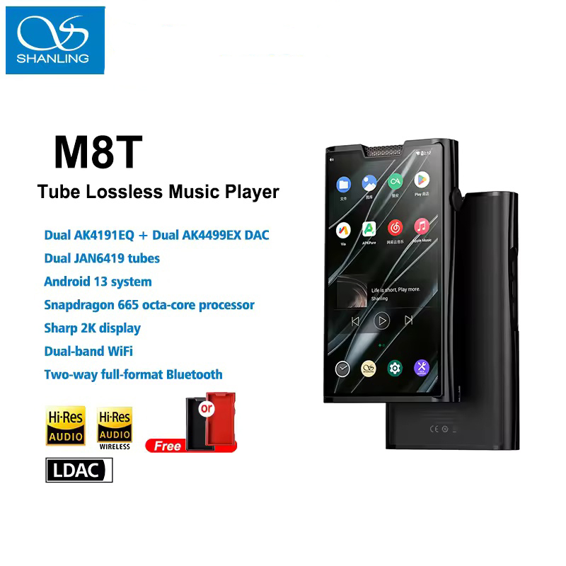 SHANLING M8T Flagship Tube And - огляд і ціна Audio Player With Youtube Music