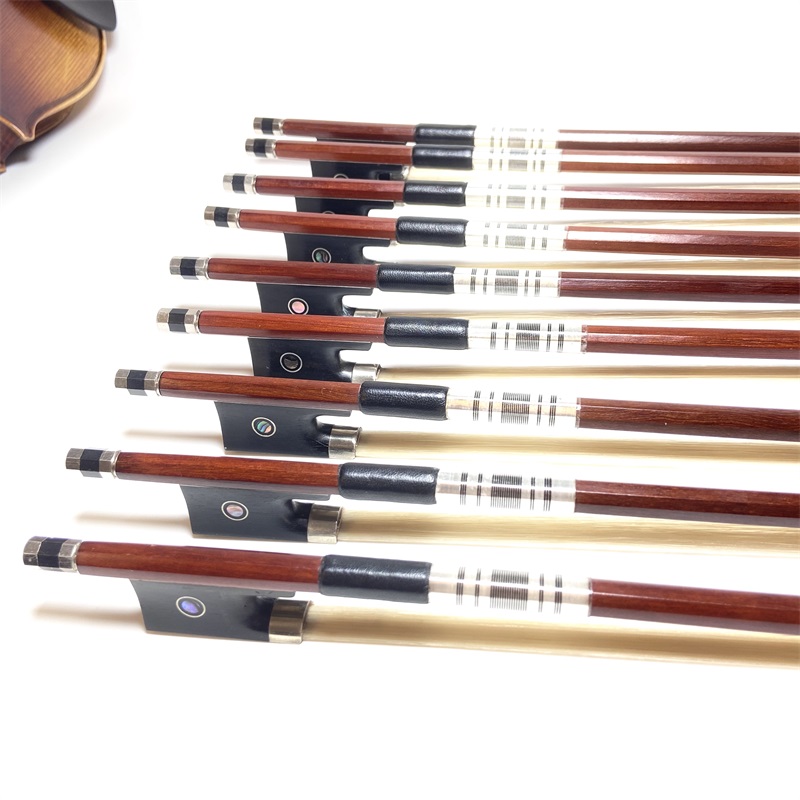 10pcs Nice balance Brazilwood  - огляд і ціна Violin Rosin Bow