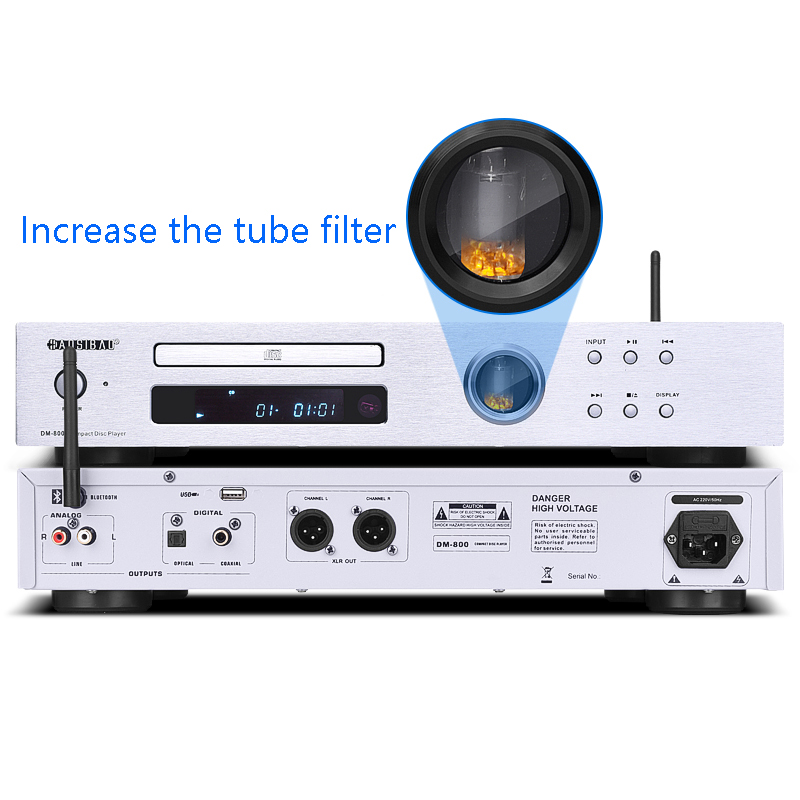 HIFI CD Player Professional Fe - огляд і ціна Audio Player With Youtube Music