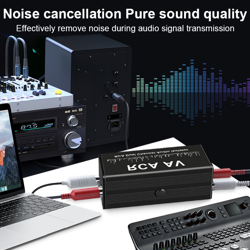 Portable 2 Channels RCA Ground - огляд і ціна Audio And Music