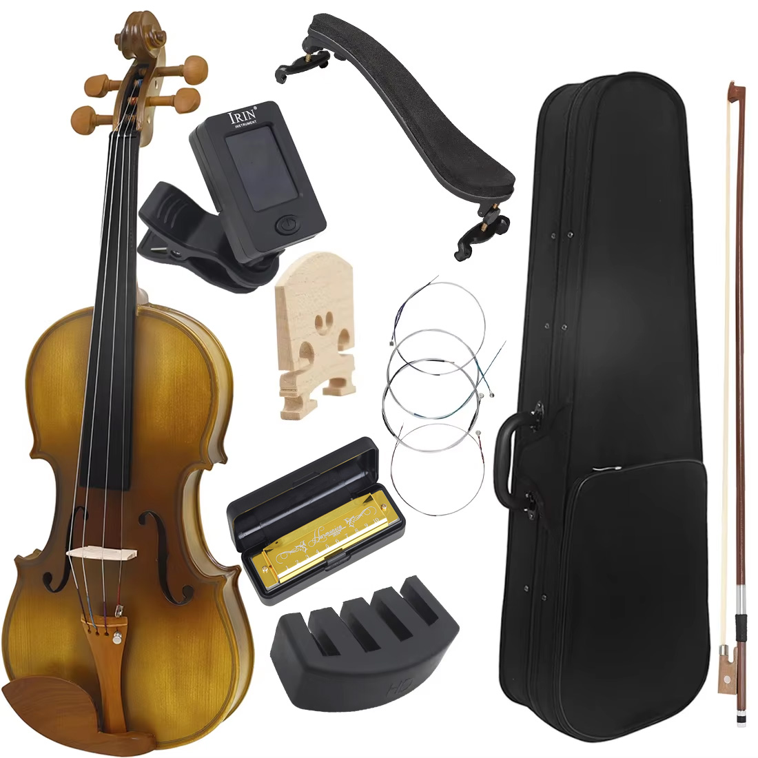 4/4 Violin Spruce Wood Vintage - огляд і ціна Violin Rosin Bow