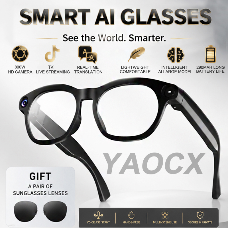 2026 Smart Glasses 800W Camera - огляд і ціна Audio Music Online Free