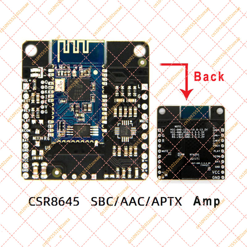 DC 12V/5V CSR8645 APT-X Lossle - огляд і ціна Audio X Music
