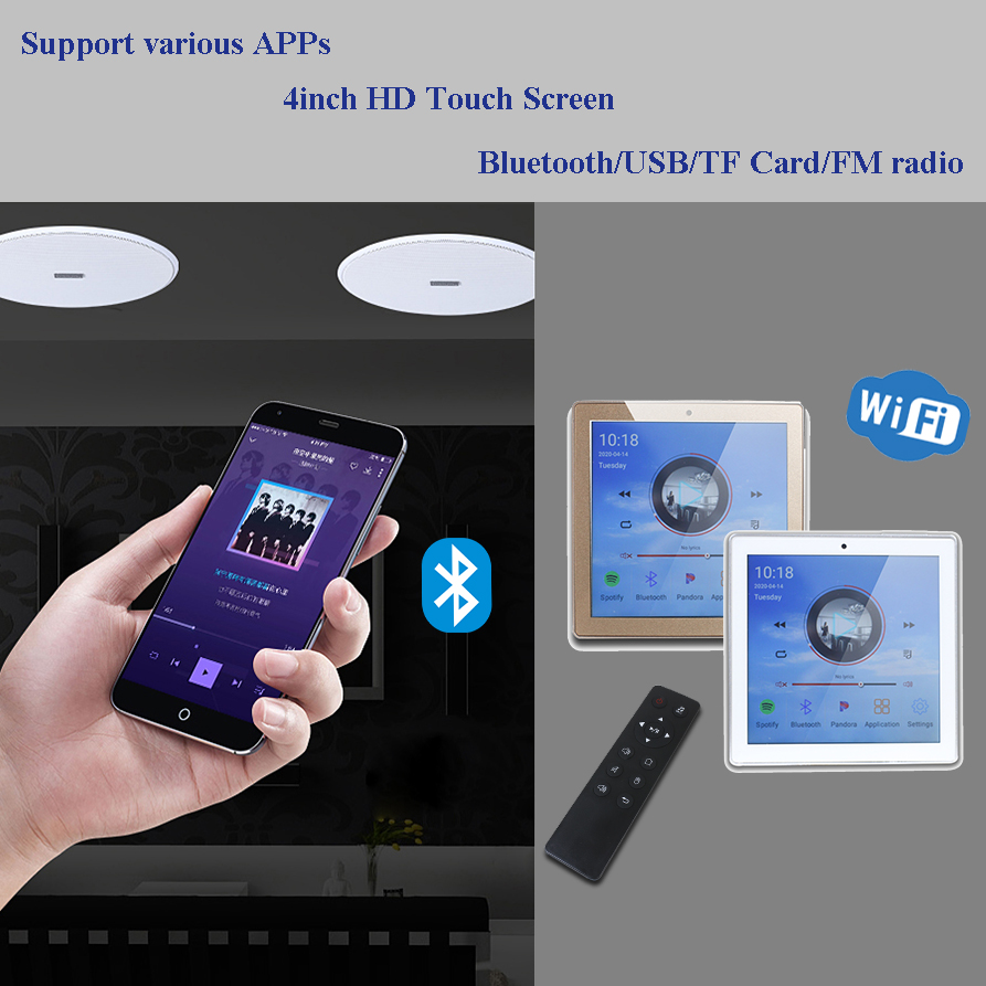 Android WiFi Bluetooth In Wall - огляд і ціна Audio Music Online Free