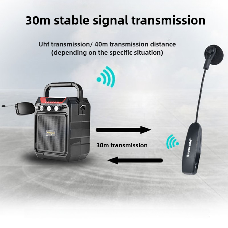 Portable ERhu Wireless Microph - огляд і ціна Audio Music Instrumental