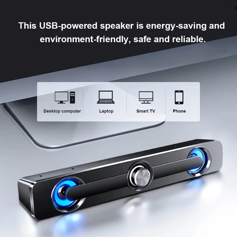 Caixa De Som Wired Speaker Sou - огляд і ціна Audio Music System For Home