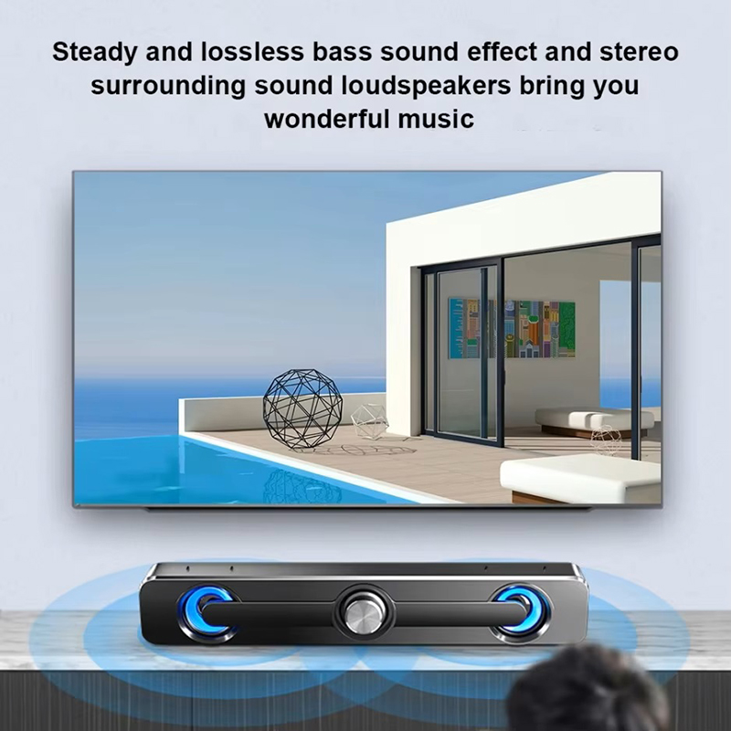 Caixa De Som Wired Speaker Sou - огляд і ціна Audio Music System For Home