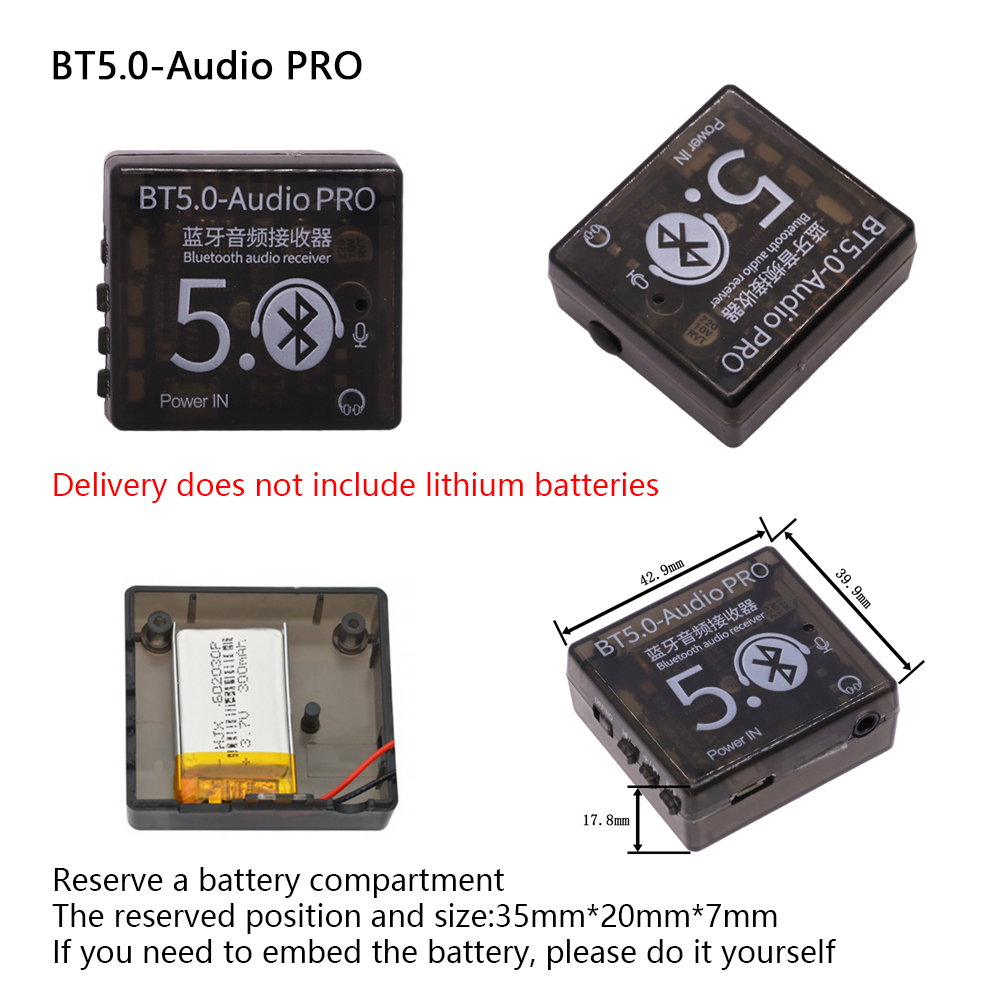 Bluetooth 5.0 MP3 Decoder Boar - огляд і ціна Music Audio Pro
