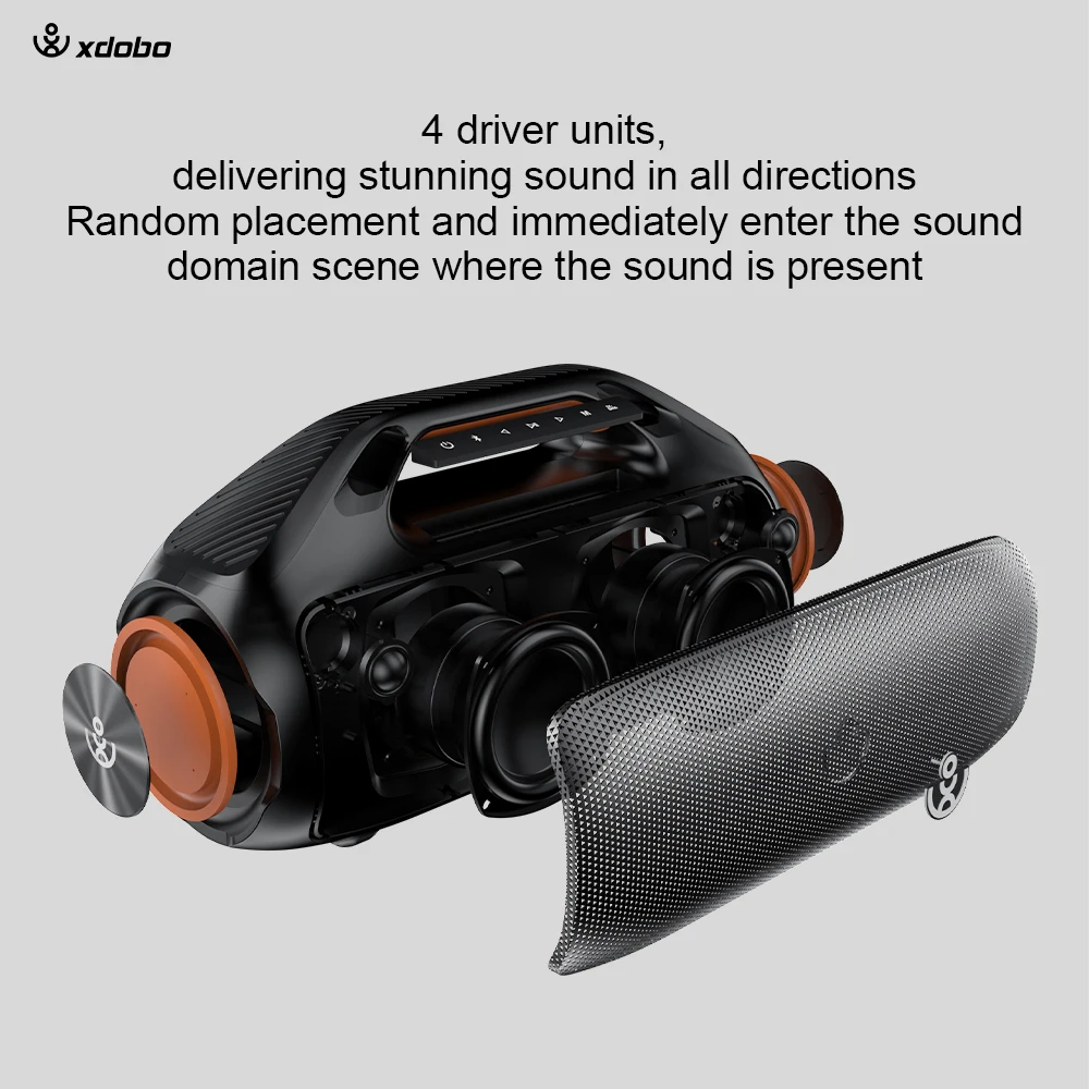 160W Deep Bass Wireless Blueto - огляд і ціна Audio X Music