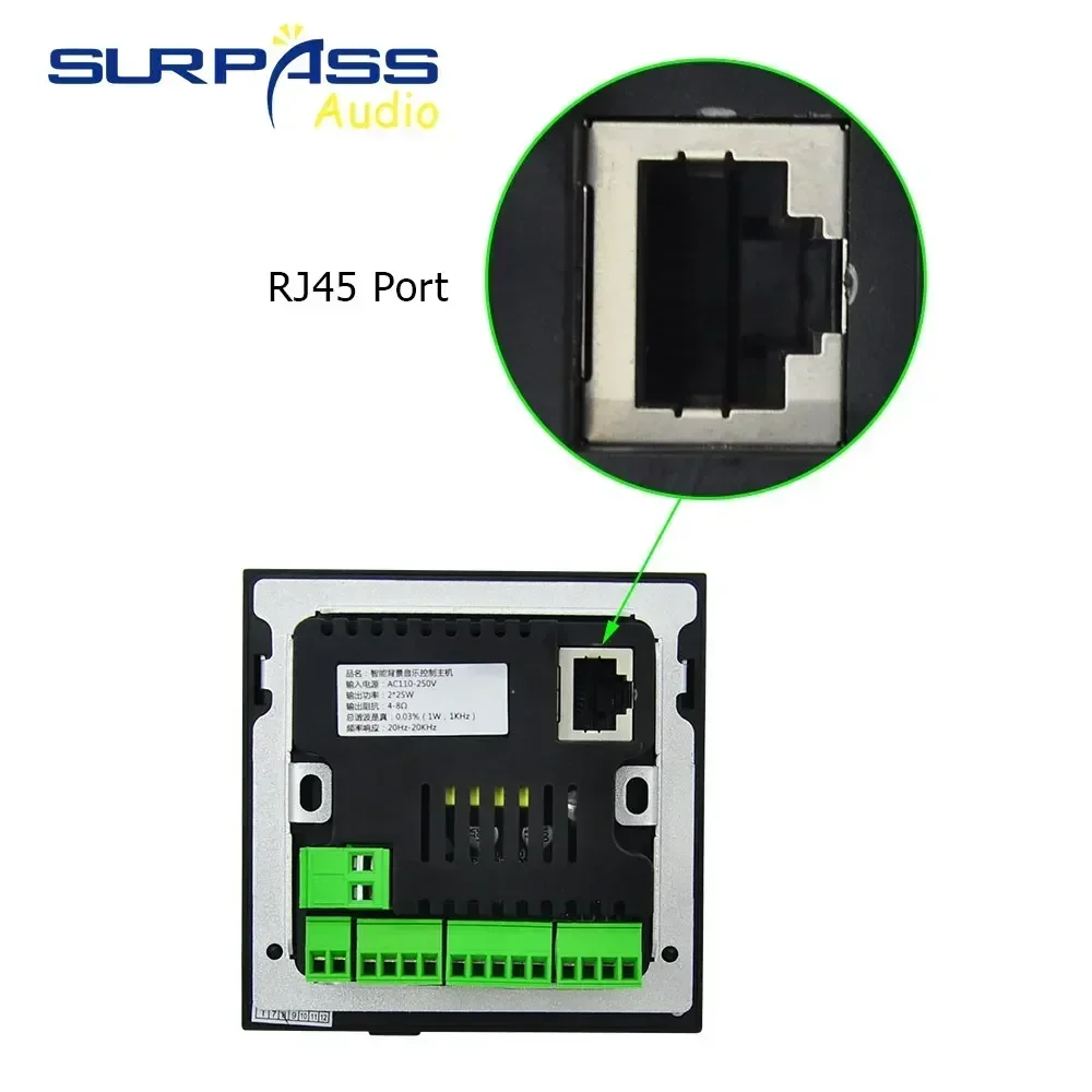 4inch Smart TUYA WiFi Wall Amp - огляд і ціна Audio Music System For Home