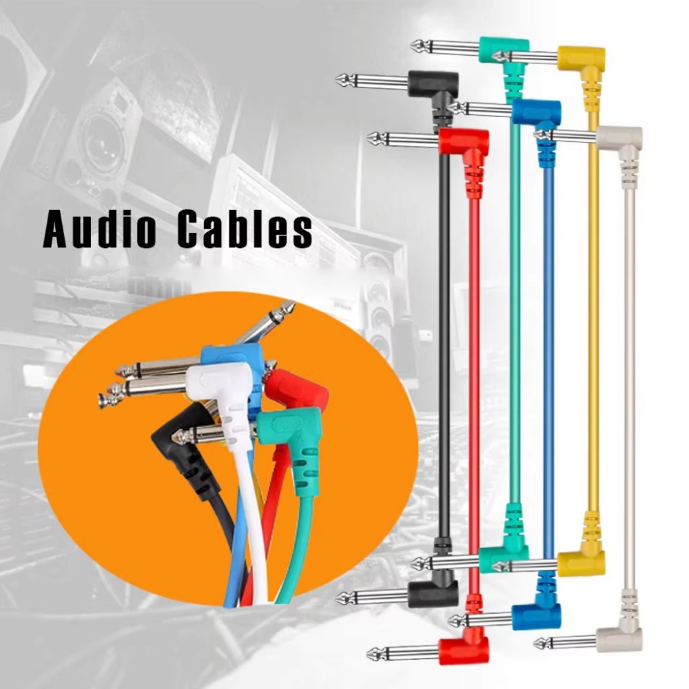 6pcs Audio Cable for Audio Ele - огляд і ціна Audio Music Instrumental